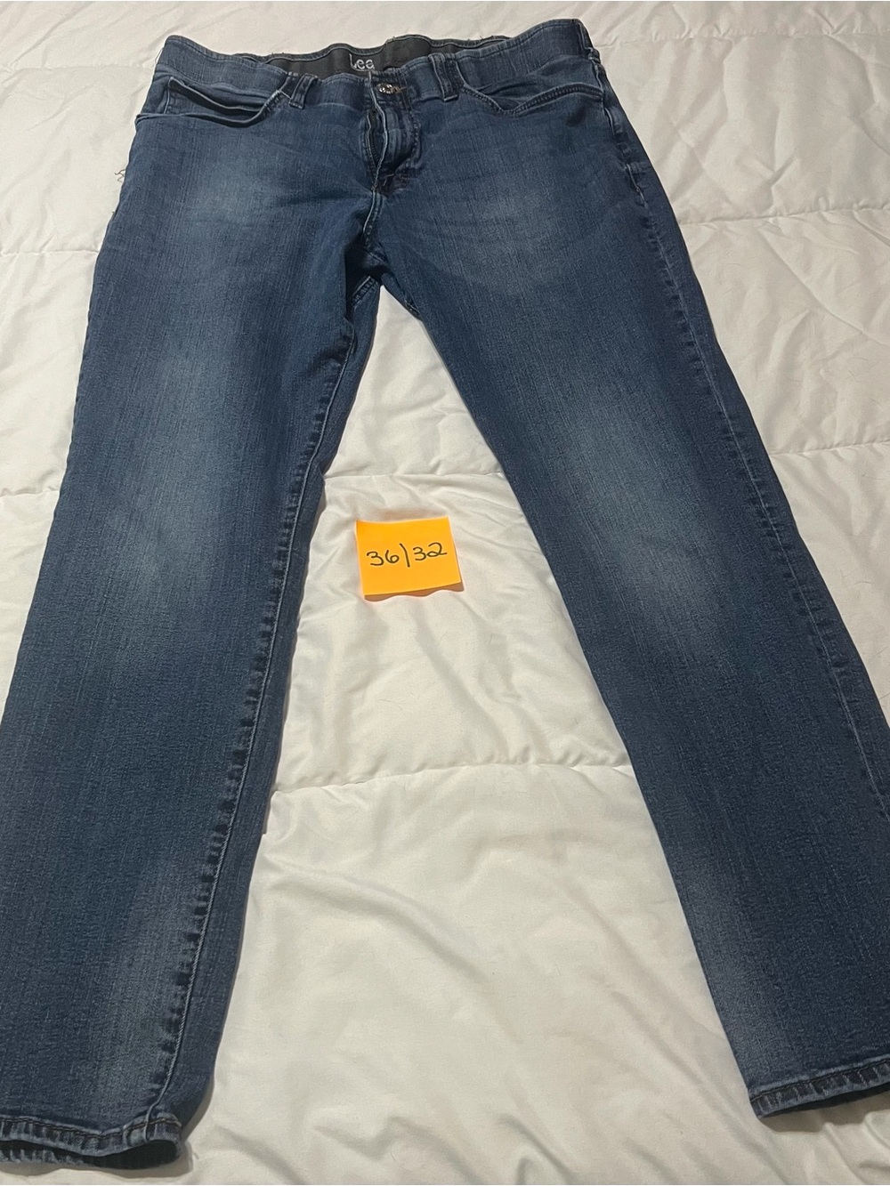Lee Women's Straight Leg Jeans - Indigo Blue